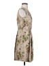 Pink Martini Floral Tan Cocktail Dress Size S - photo 4