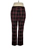 Tommy Hilfiger Plaid Red Casual Pants Size 14 - photo 2