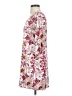 Old Navy 100% Polyester Print White Casual Dress Size S - photo 5