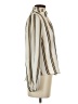 Shein Stripes Ivory 3/4 Sleeve Blouse Size S - photo 4