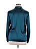 Joan Leslie 100% Polyester Teal Long Sleeve Blouse Size 14 - photo 2