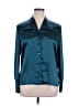 Joan Leslie 100% Polyester Teal Long Sleeve Blouse Size 14 - photo 1