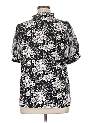 Perseption Concept Short Sleeve Blouse (view 2)