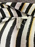 C established 1946 100% Polyester Stripes Silver Black Sleeveless Blouse Size L - photo 7