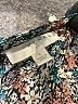 Kenar 100% Polyester Floral Teal 3/4 Sleeve Blouse Size L - photo 7
