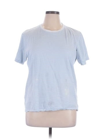 Denim & Flower Short Sleeve T-Shirt (view 1)