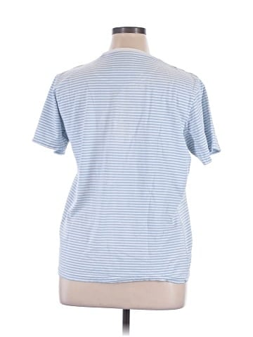 Denim & Flower Short Sleeve T-Shirt (view 2)