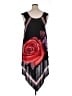 Unbranded Graphic Black Cocktail Dress Size 1X (estimated) - photo 2
