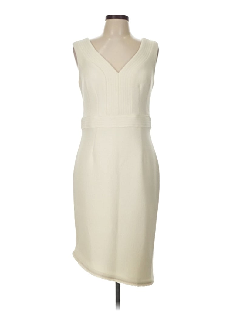 Pre-owned Iris Cocktail Dress In Ivory