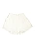 Assorted Brands Solid Ivory Shorts Size L - photo 1