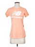 New Balance 100% Cotton Orange Short Sleeve T-Shirt Size S - photo 1