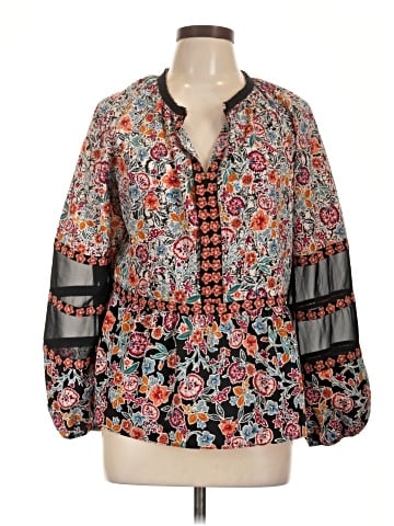 Laundry by Shelli Segal Long Sleeve Blouse (view 1)