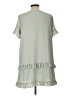 BELLA ELLA 100% Polyester Solid Green Casual Dress Size L - photo 2