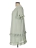 BELLA ELLA 100% Polyester Solid Green Casual Dress Size L - photo 5