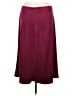 Bagatelle Solid Burgundy Formal Skirt Size M - photo 2