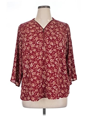Maurices 3/4 Sleeve Blouse (view 1)