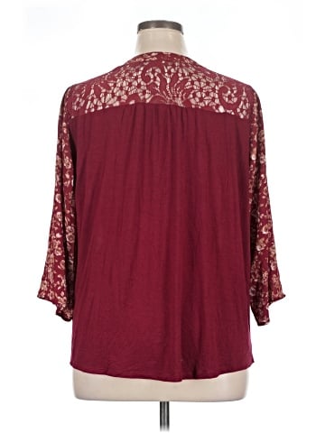Maurices 3/4 Sleeve Blouse (view 2)
