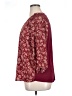 Maurices 100% Polyester Floral Burgundy 3/4 Sleeve Blouse Size 1X - photo 5