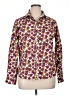 Lands' End Floral Pink Long Sleeve Button-Down Shirt Size 16 - photo 1