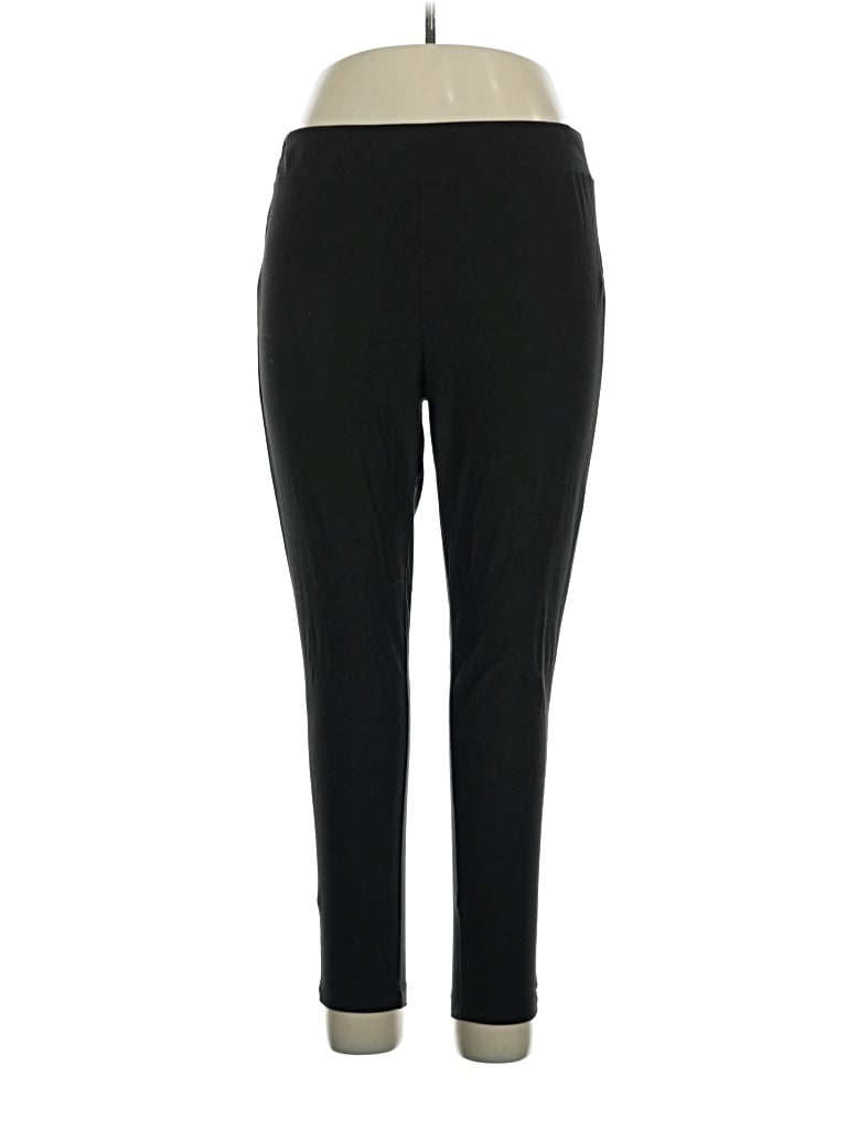 Pre-owned Terra & Sky Active Pants In Black