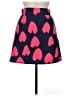 Cider Hearts Red Blue Casual Skirt Size M - photo 1