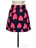 Cider Hearts Red Blue Casual Skirt Size M - photo 2