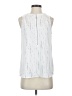Apt. 9 100% Polyester White Sleeveless Blouse Size S - photo 1