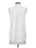 Apt. 9 100% Polyester White Sleeveless Blouse Size S - photo 2