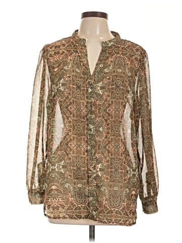 Velvet Heart Long Sleeve Blouse (view 1)
