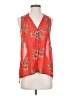 Eight Sixty 100% Polyester Red Sleeveless Blouse Size XS - photo 1