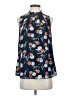 Daniel Rainn Blue Sleeveless Blouse Size S - photo 1