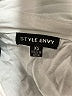 Style Envy 100% Rayon White Short Sleeve Blouse Size XS - photo 7