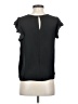 Who What Wear 100% Polyester Black Short Sleeve Top Size S - photo 2