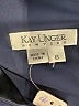 Kay Unger Solid Blue Cocktail Dress Size 6 - photo 6