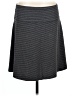L.L.Bean Stripes Gray Casual Skirt Size L - photo 1