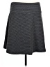 L.L.Bean Stripes Gray Casual Skirt Size L - photo 2