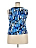 Studio 1 Blue Sleeveless Top Size 18 - photo 2