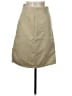 Bongo Solid Tan Ivory Casual Skirt Size 9 - photo 1