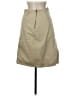 Bongo Solid Tan Ivory Casual Skirt Size 9 - photo 2