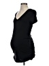 a:glow Black Short Sleeve Top Size Sm Maternity - photo 1