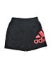 Adidas 100% Polyester Graphic Black Athletic Shorts Size 2T - photo 1