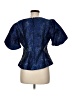 Lilly Pulitzer Blue Short Sleeve Blouse Size 8 - photo 2