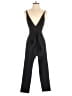 ASOS 100% Polyester Solid Black Jumpsuit Size 00 - photo 1