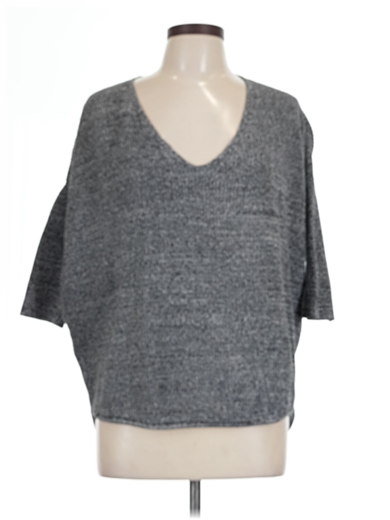 Pre-owned Express Pullover Sweater In Gray