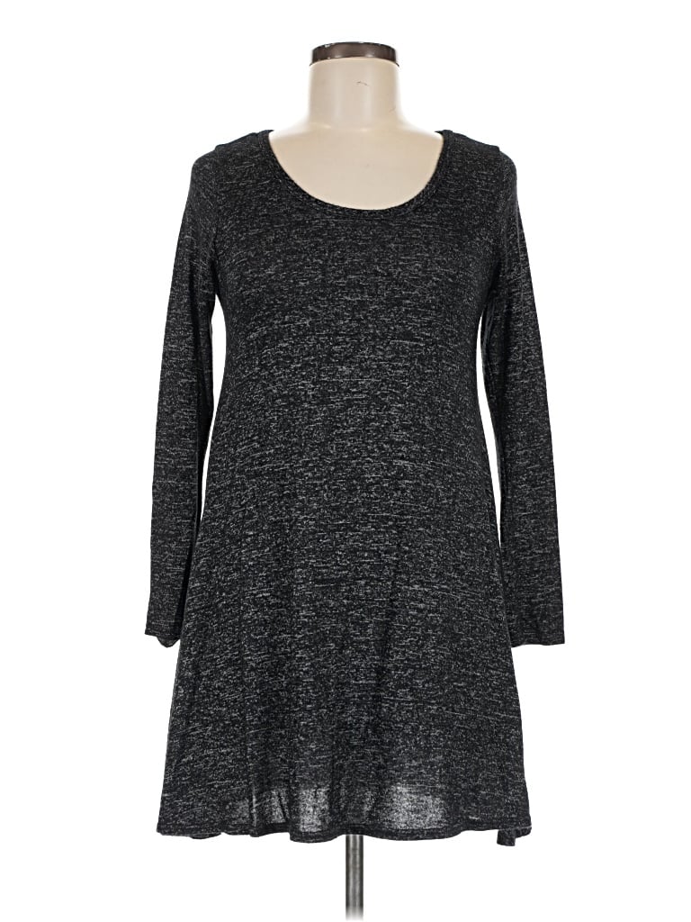 Pre-owned Assorted Brands Casual Dress In Gray