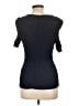 Unbranded 100% Polyester Black Short Sleeve Top Size L - photo 2