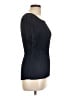 Unbranded 100% Polyester Black Short Sleeve Top Size L - photo 4