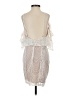 Winona 100% Silk Ivory Cocktail Dress Size 4 - photo 2