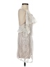 Winona 100% Silk Ivory Cocktail Dress Size 4 - photo 4