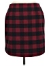 Maurices Plaid Red Casual Skirt Size M - photo 2
